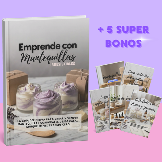Emprende con Mantequillas Corporales + 5 Bonos!